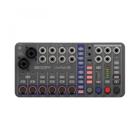 Zoom L-6 LiveTrak - rejestrator cyfrowy audio, transmisja na żywo, 32-bit_1
